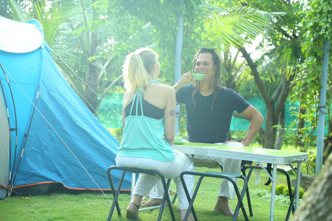 Munroe Eco Camp Hotel Mundrothuruth Exterior foto